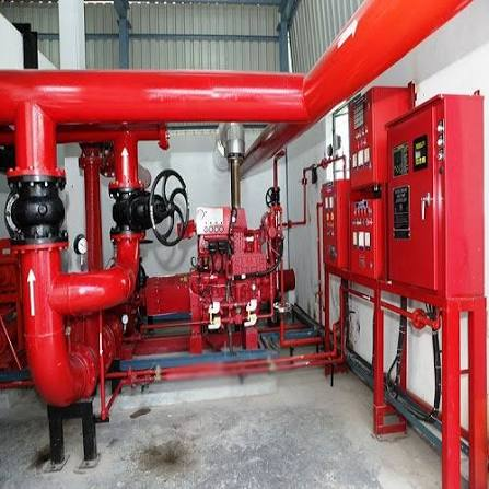 Industrial fire safety protection