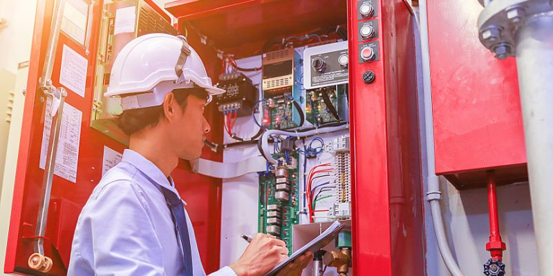 Fire alarm maintenance