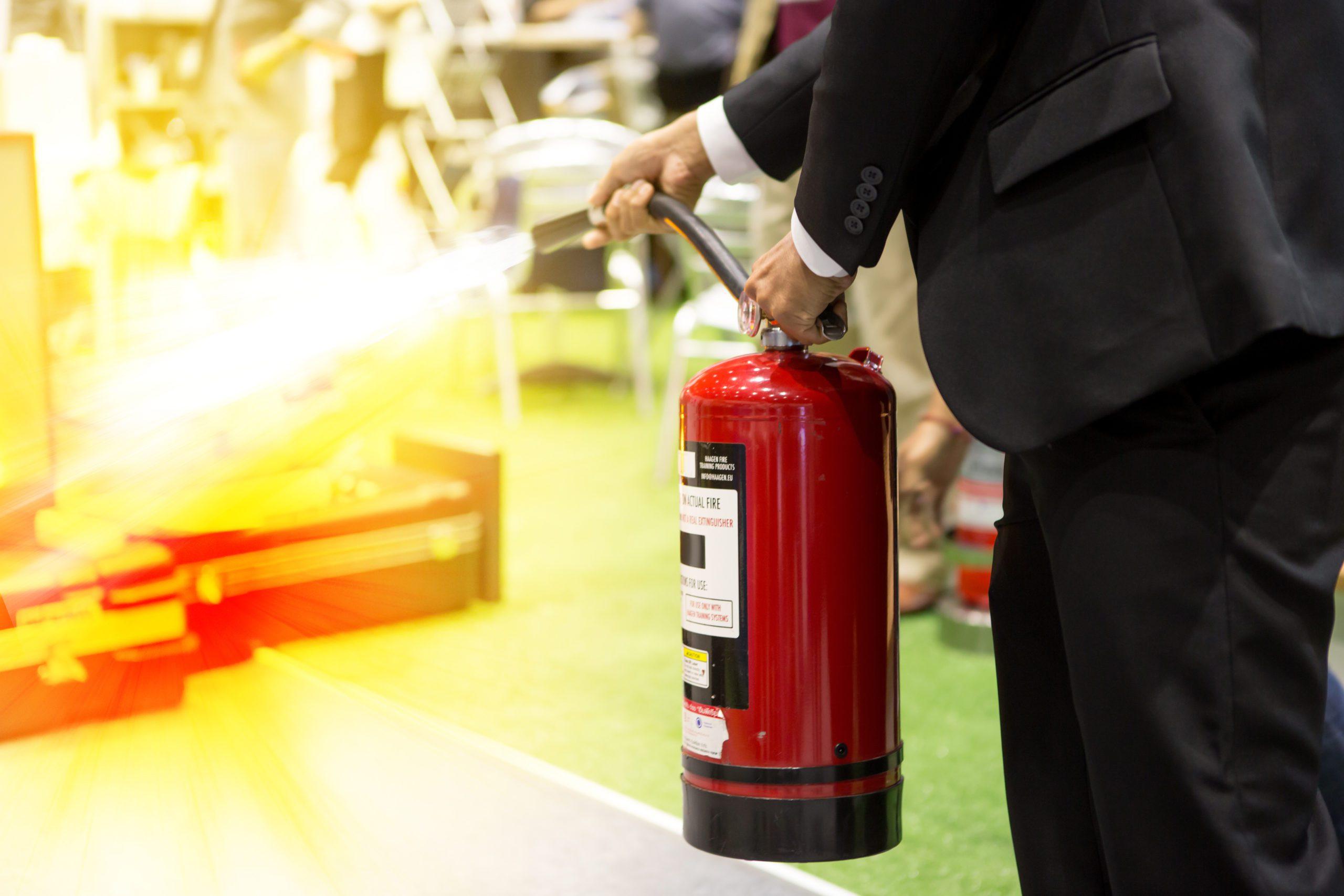 Fire extinguisher fire protection equipment
